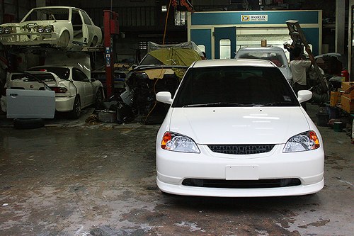 We're born 9 Jan 2009 : Civic ES 2001