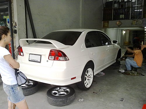 We're born 9 Jan 2009 : Civic ES 2001