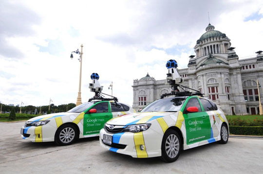 ES ใครติดในภาพถ่ายของGoogleMap บ้างครับโชว์หน่อย