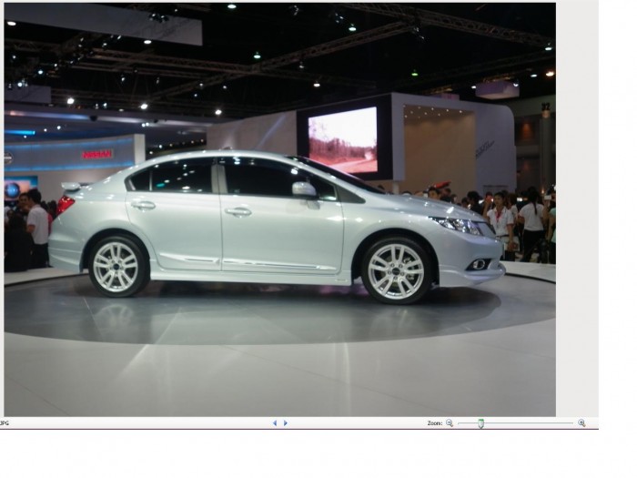 NEW  HONDA CIVIC งานมอเตอร์โชว์ 2012