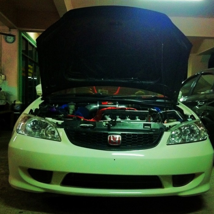ขาวอวบ Type R ครับ เพิ่มละเอียดที่ทำไปครับ
