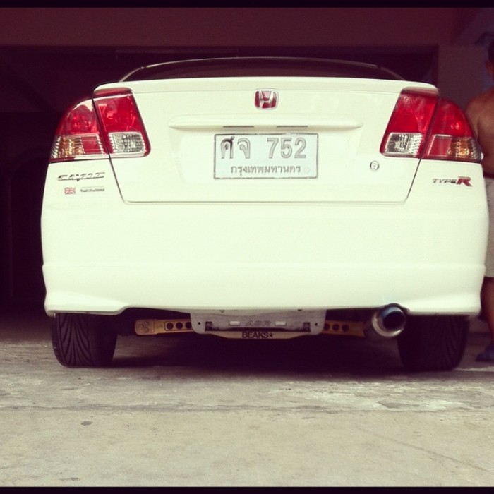 ขาวอวบ Type R ครับ เพิ่มละเอียดที่ทำไปครับ