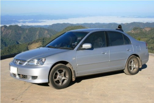 side view