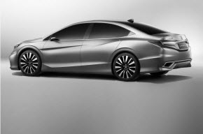 Honda Concept C ..แปลกตายิ่งขึ้นในซีดานกลาง
