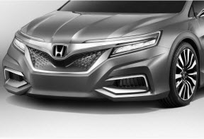 Honda Concept C ..แปลกตายิ่งขึ้นในซีดานกลาง