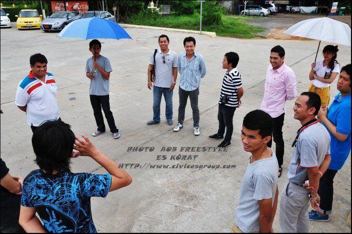 ชุมนุมรายงานตัวคับ