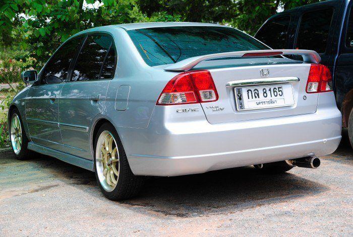 civic dimension 03 สี เทา ใส่ ล้อ advan rz 17 จะสวยไหม ขอ พี่ๆ ช่วยแนะนำ หน่อยครับ