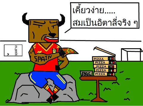 คืนนี้สเปน ปะทะ ผู้ให้กำเนิด กระทิงดุตัวจิง !!!!! 5555