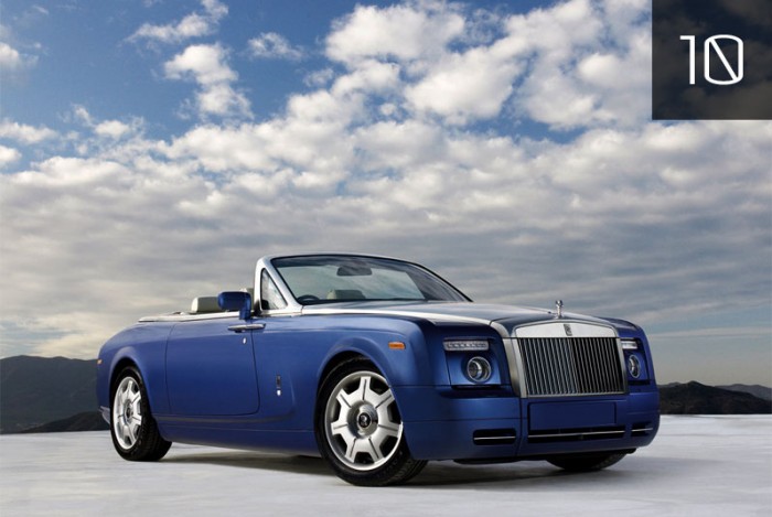 10. Rolls-Royce Phantom Drophead Coupe
ราคา 13,410,000 บาท
