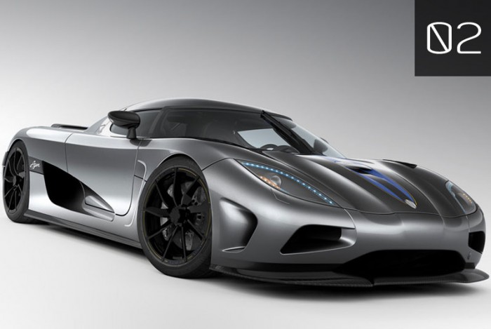 02. Koenigsegg Agera
ราคา 45,000,000 บาท