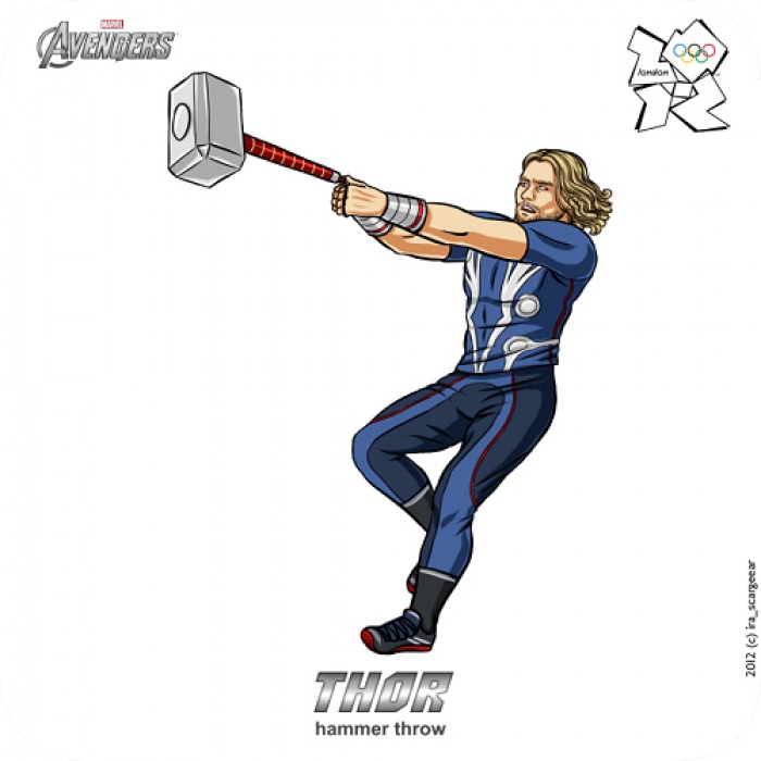 The Avengers เข้าร่วมแข่งขันโอลิมปิก