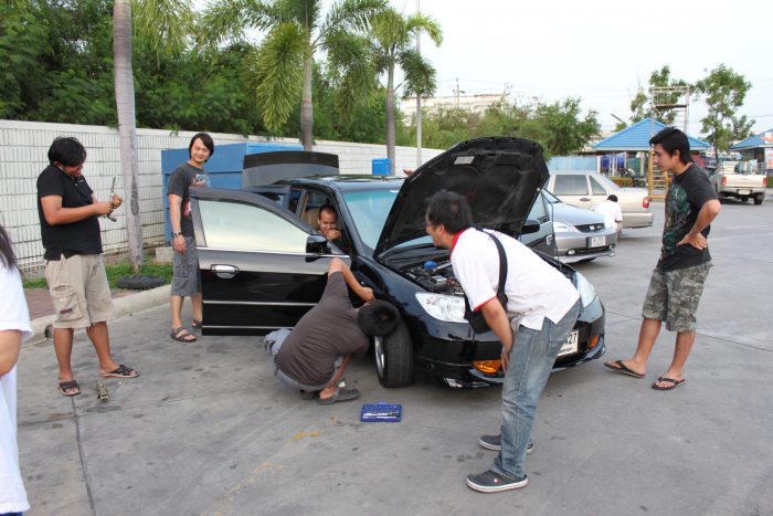 โชว์เทพติดตั้งตัวปรับโช๊ค...