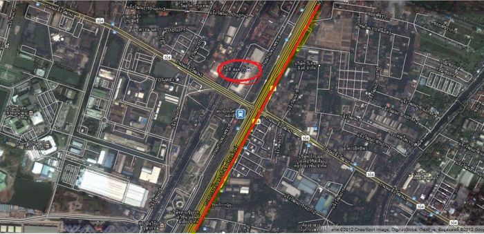 ตรงไปผ่านแยกหลักสี่ ไอทีสแควร์ 