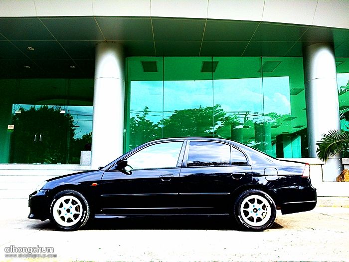 Update 19/08/12
ล้อ DC2 อแดปเตอร์ 1 นิ้ว ยาง TOYO DRB 195/55/15
DIY ตัวหนังสือหน้ายางสีขาว