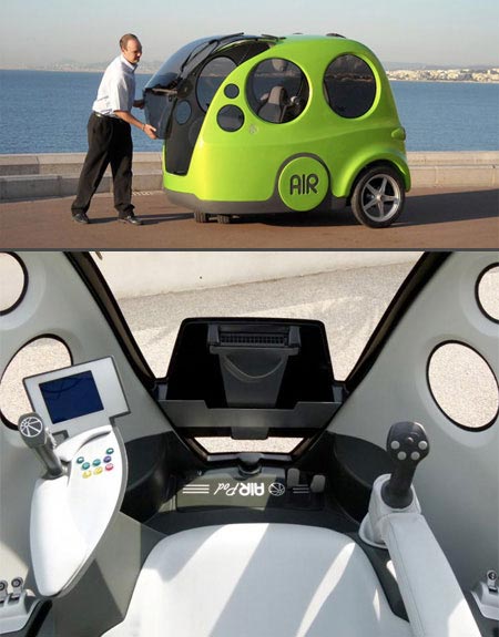 ***เจ๋งดี ! Airpod อีโคคาร์พลังงานจากลม***