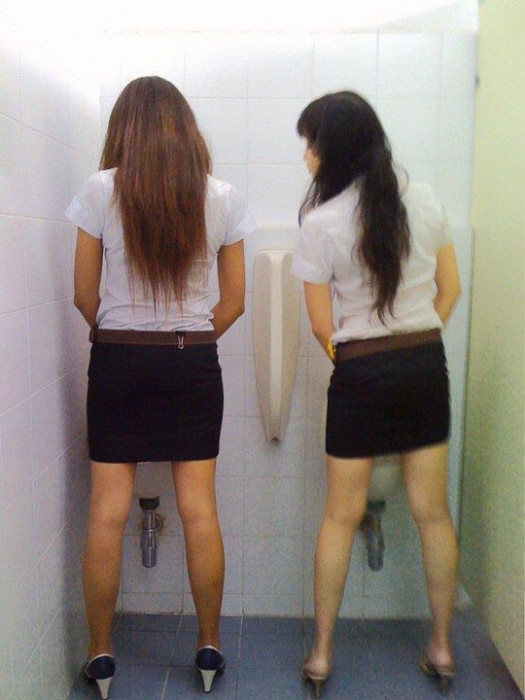 ผู้หญิงยืนฉี่ได้แล้ว