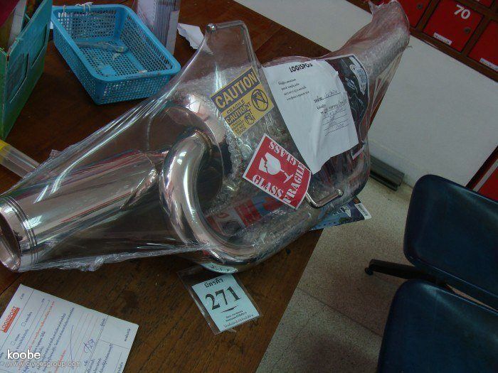 Kit Muffler Stainless Steel for Honda DIMENSION ES 
MUGEN Style
