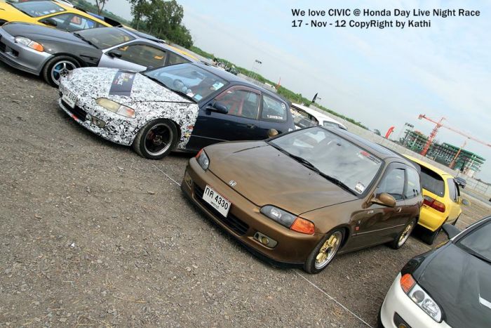 Re: เมื่อวานนี้ ใครไปงาน Honda day live night race กันบ้าง