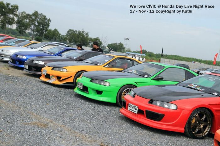 Re: เมื่อวานนี้ ใครไปงาน Honda day live night race กันบ้าง