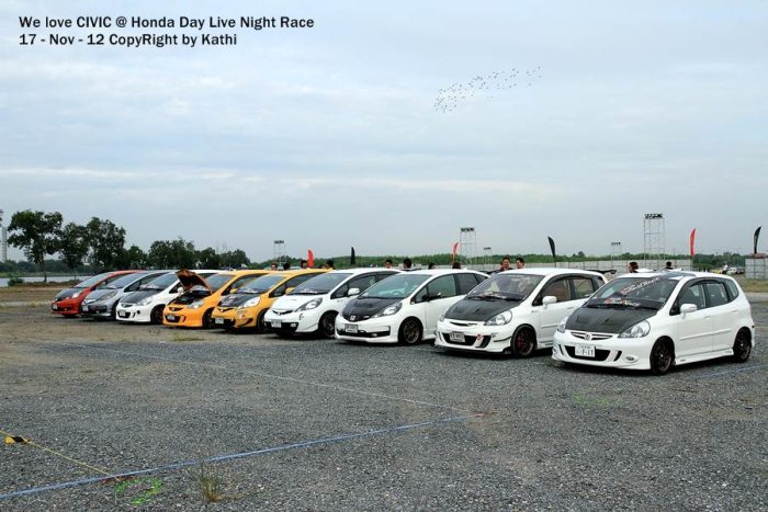 เมื่อวานนี้ ใครไปงาน Honda day live night race กันบ้าง