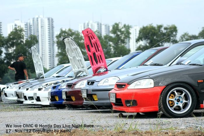 เมื่อวานนี้ ใครไปงาน Honda day live night race กันบ้าง