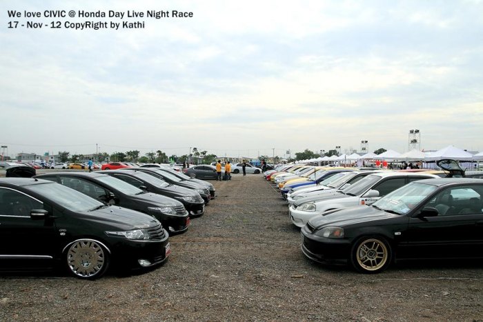 เมื่อวานนี้ ใครไปงาน Honda day live night race กันบ้าง