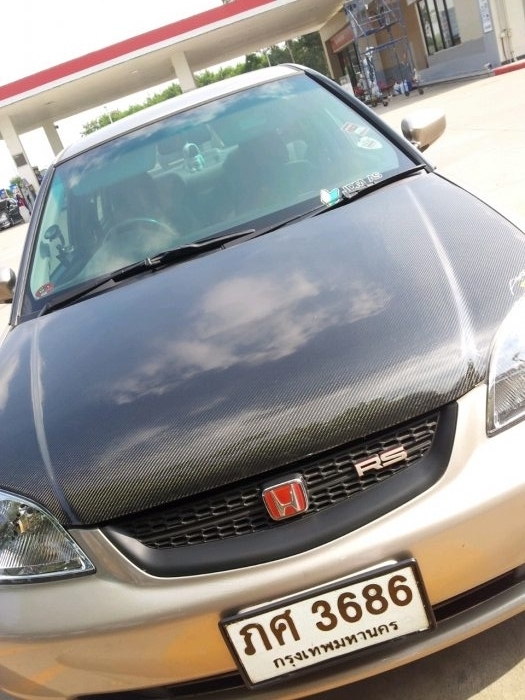 รถบ้านๆ ย้านกรุงเก่า.... เพิ่มสีสันห้องเครื่อง  ... เป็ดยุ่น P8