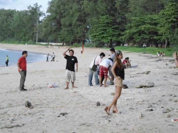 บรรยากาศริมทะเล