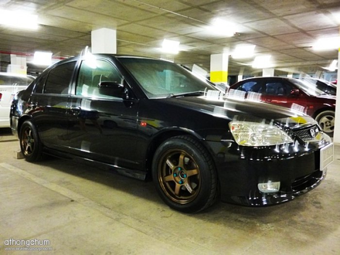 Update 3/12/12  TE37 กว้าง 7 ออฟ 35 + Nitto neogen 195/55/15