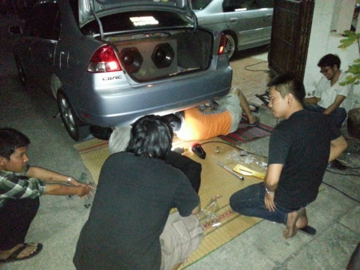 เริ่มลงแขกรถคุนลุง