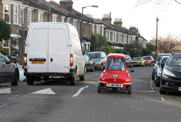 รถคันเล็กที่สุดในโลก ในกรุงลอนดอน