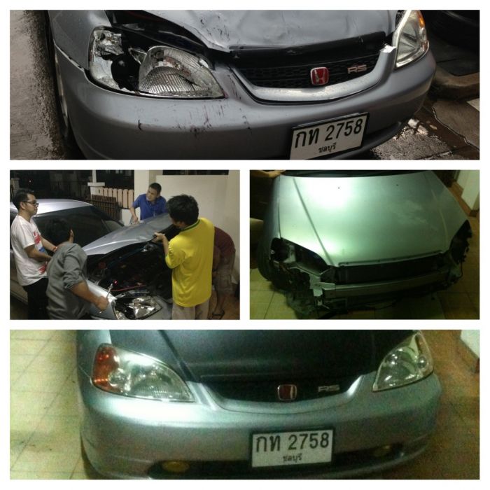 ประมวลภาพ ก่อนหลัง
งานนี้กลับมาหล่อกว่าเดิม 