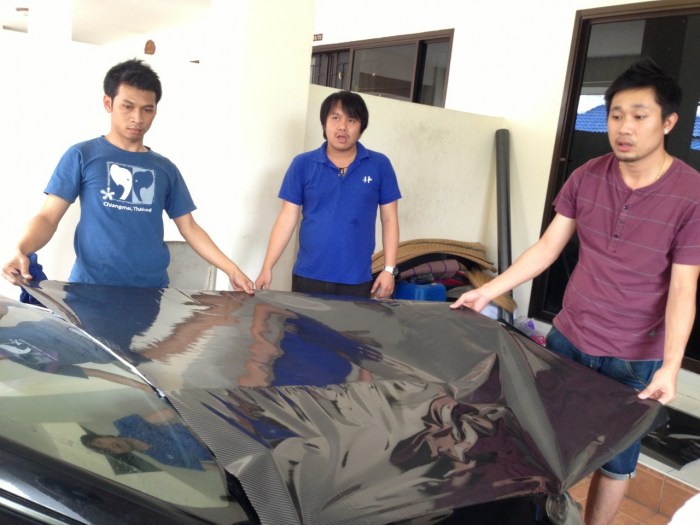 วางแบบ ใครจะติดให้เหลือไว้เยอะๆ นะครับ เกินดีกว่าขาด