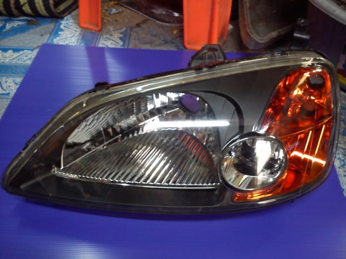 (((junbkk))) ขายไฟหน้าโคมดำ HONDA CIVIC Dimension ปี 2003-05 (ของแท้สภาพ95%)