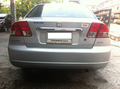 ขาย Civic dimension ปี2001 สีบรอนซ์เงิน ผู้หญิงขับ ไม่ติดแก๊สคะ