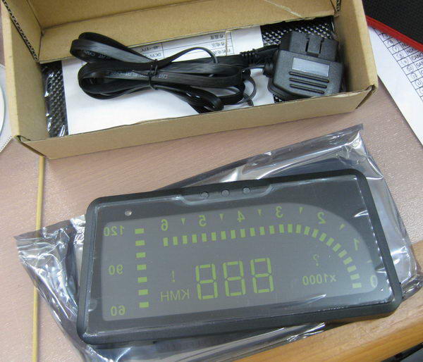 ลองซื้อมาใส่เล่นครับ Head-up Display system