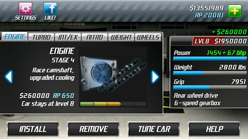 มาแข่ง Drag Racing กันครับ ตอนนี้ผมได้ 1/4 ไมล์ เวลาดีสุด 9.322 วิ