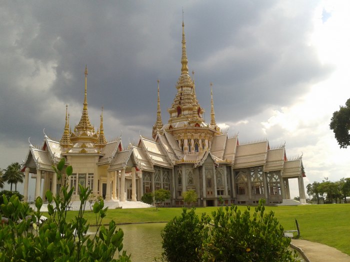 นำภาพ วิหารสมเด็จพระพุฒาจารย์(โต)  มาฝากคร๊าบ