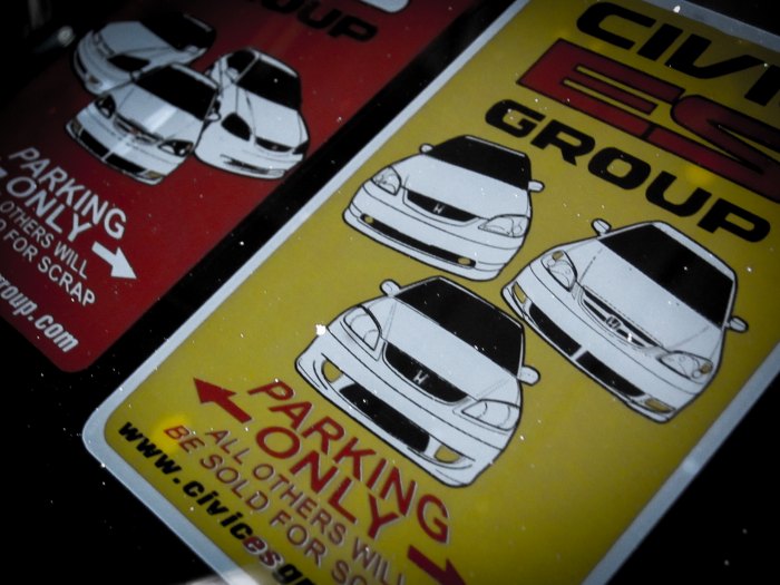 Sticker สุญญากาศ แบบรวมรุ่น ของพี่หนึ่งครับ
