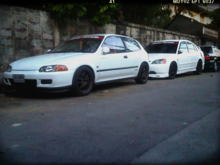 พี่กะน้อง...ยังไงก็Honda