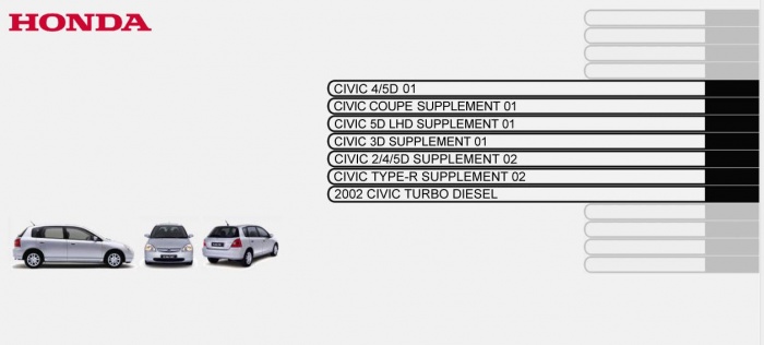 คู่มือ Service Manual CIVIC 7th Gen. สำหรับเอาไว้ใช้งานครับ