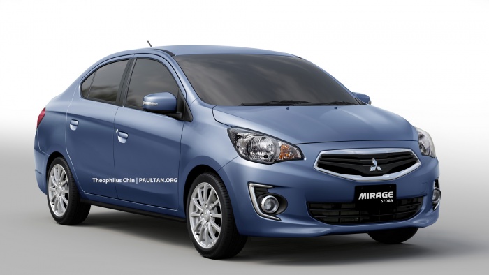 Mitsubishi "Attrage" Eco Car