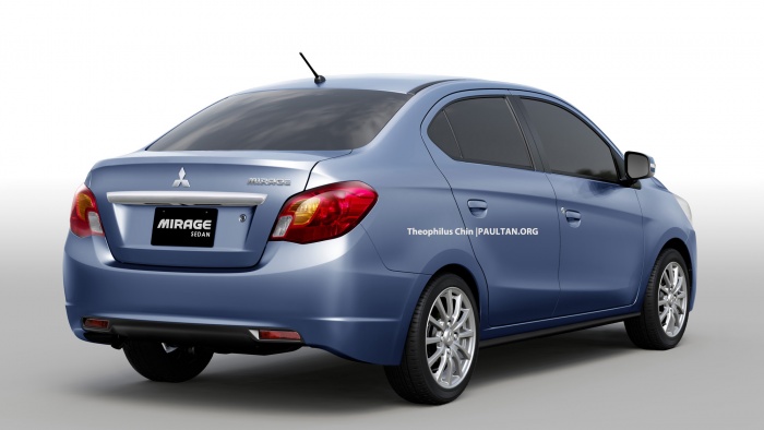 Mitsubishi "Attrage" Eco Car