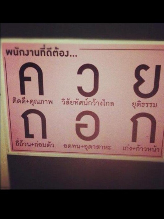 การเป็นพนักงานที่ดีต้องมี ค...ว...ย...ถ...อ...ก