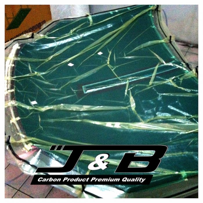 กระโปรง carbon vacuum new version ผลิตด้วยน้ำยา epoxy