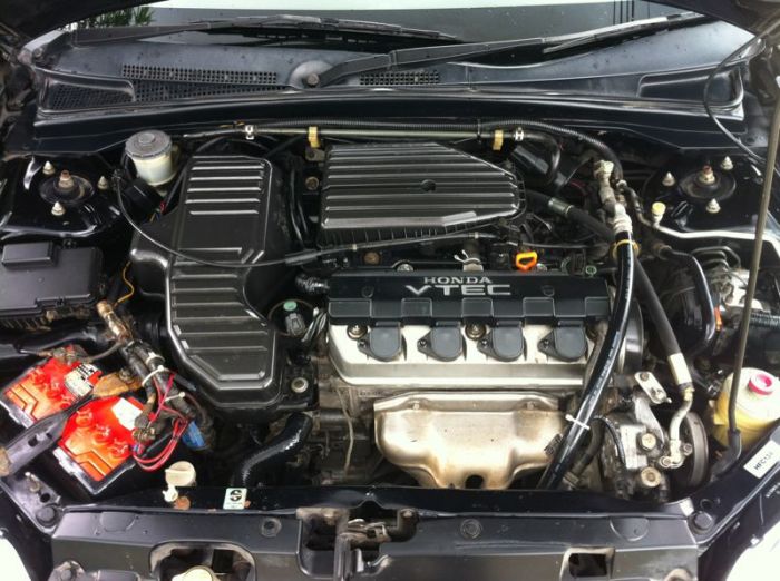 ขายถูก Honda civic dimention 2002 ตัวTOP RXแท้ AIRBAG 2ลูก ดิสเบรค 4 ล้อ สีดำ