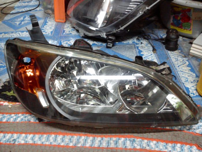 (((junbkk))) ขายไฟหน้าโคมดำ HONDA CIVIC Dimension ปี 2003-05 (ของแท้สภาพ95%)