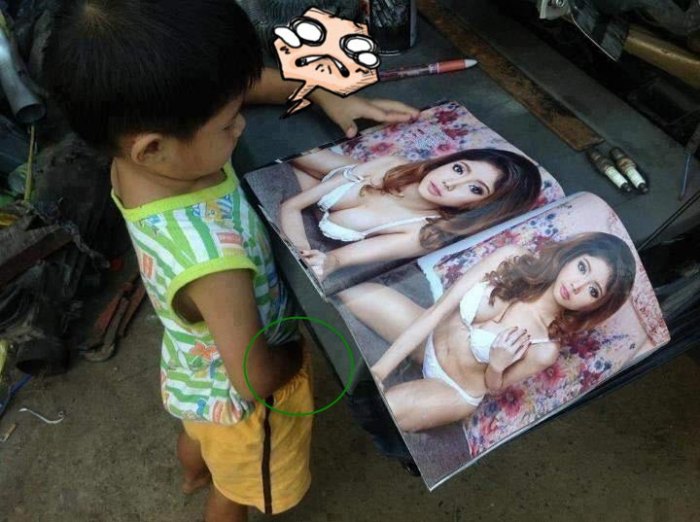เด็กสมัยนี้มันโตเร็วเนอะ....ว่ามั้ย