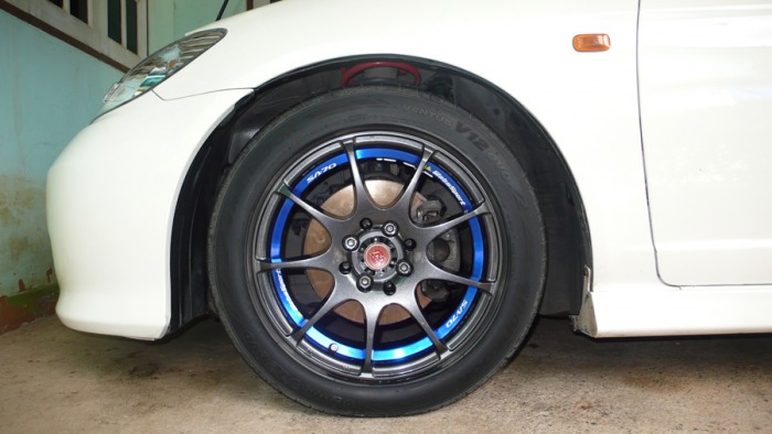 ของผม wedsport sa70 ก๊อป ยาง195/55/15