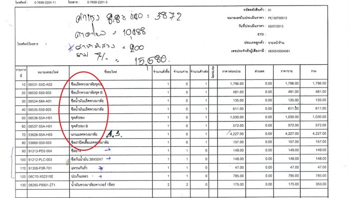 คิดอย่างไรกับราคาชุดซ่อมแรคพวงมาลัยของศูนย์ เพิ่งไปเช็คมา